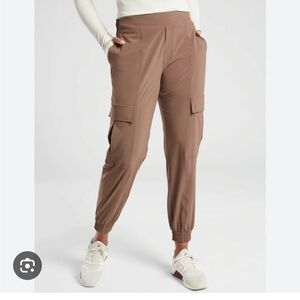 Athleta Chelsea utility jogger brown